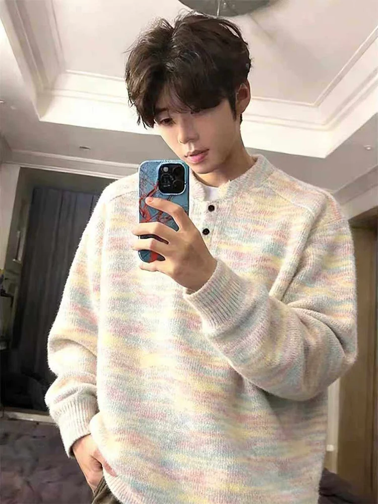 American Retro Knitted Fleece Lined Thickened Henry Collar Sweatshirt Men's Shirt Inner Wear Spring Autumn Winter Casual...
American Retro Knitted Fleece Lined Thickened Henry Collar Sweatshirt Men's Shirt Inner Wear Spring Autumn Winter Casual...