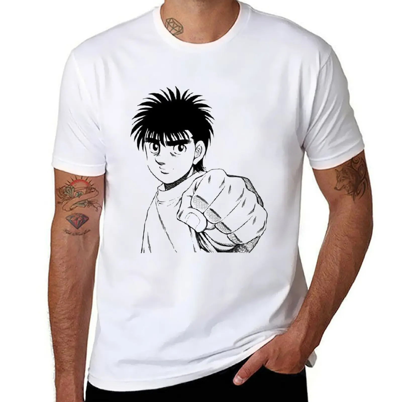 Hajime No Ippo T-Shirt t shirts for man slim fit t shirts cotton 100% t shirts for man graphic funny T-Shirt
Hajime No Ippo T-Shirt t shirts for man slim fit t shirts cotton 100% t shirts for man graphic funny T-Shirt