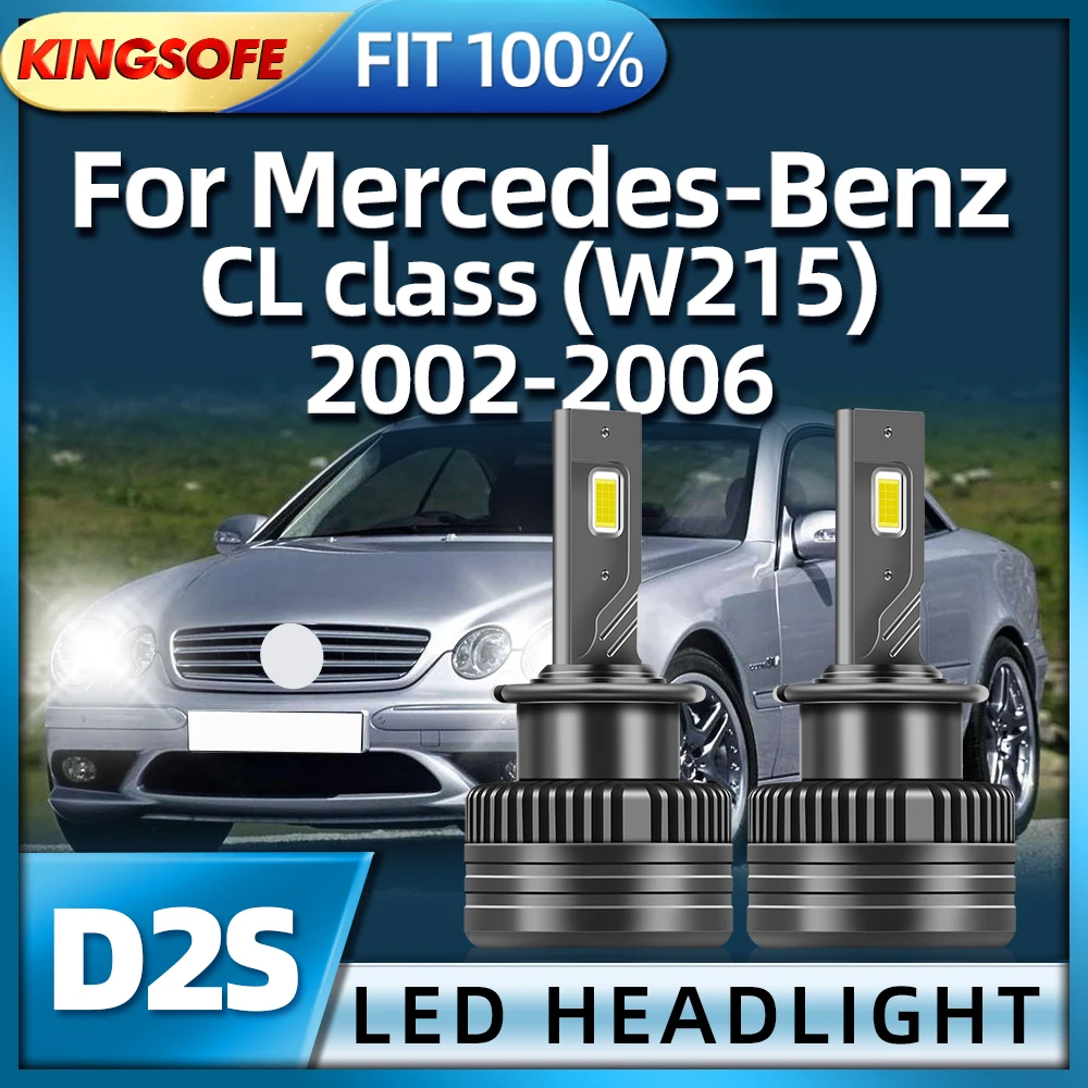 Roadsun D2S LED Headlights Xenon HID 6000K 110W Low Beam For Mercedes-Benz CL class (W215) 2002 2003 2004 2005 2006
Roadsun D2S LED Headlights Xenon HID 6000K 110W Low Beam For Mercedes-Benz CL class (W215) 2002 2003 2004 2005 2006