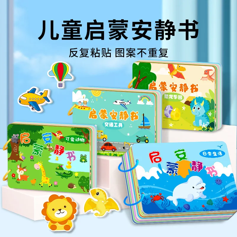 Educational Busy Book for Toddlers - Literacy & Early Learning Quiet Book with Velcro - Reusable Sensory Activity Toy for Parent
Educational Busy Book for Toddlers - Literacy & Early Learning Quiet Book with Velcro - Reusable Sensory Activity Toy for Parent
