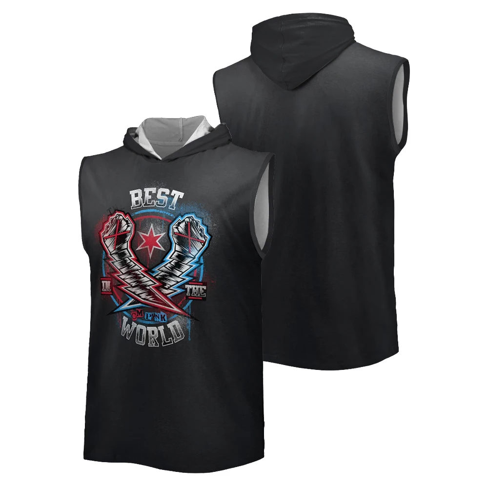 CM Punk Lightning Fists Mens Tank Top 3D Printed Street Casual T-shirt Summer Outdoor Sports Gym Quick Dry Sleeveless Hoodie Man
CM Punk Lightning Fists Mens Tank Top 3D Printed Street Casual T-shirt Summer Outdoor Sports Gym Quick Dry Sleeveless Hoodie Man