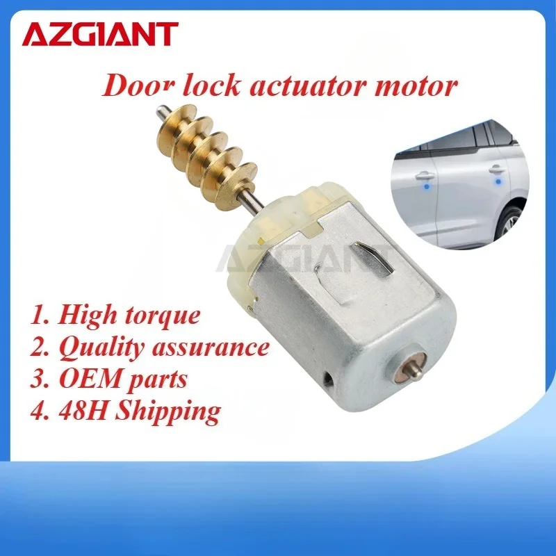 12V AZGIANT 10426 3J3237 Central door lock motor for BMW 5 Series E61/E60/F10 4 Series F36 High-Speed Motor accesorios de auto
12V AZGIANT 10426 3J3237 Central door lock motor for BMW 5 Series E61/E60/F10 4 Series F36 High-Speed Motor accesorios de auto