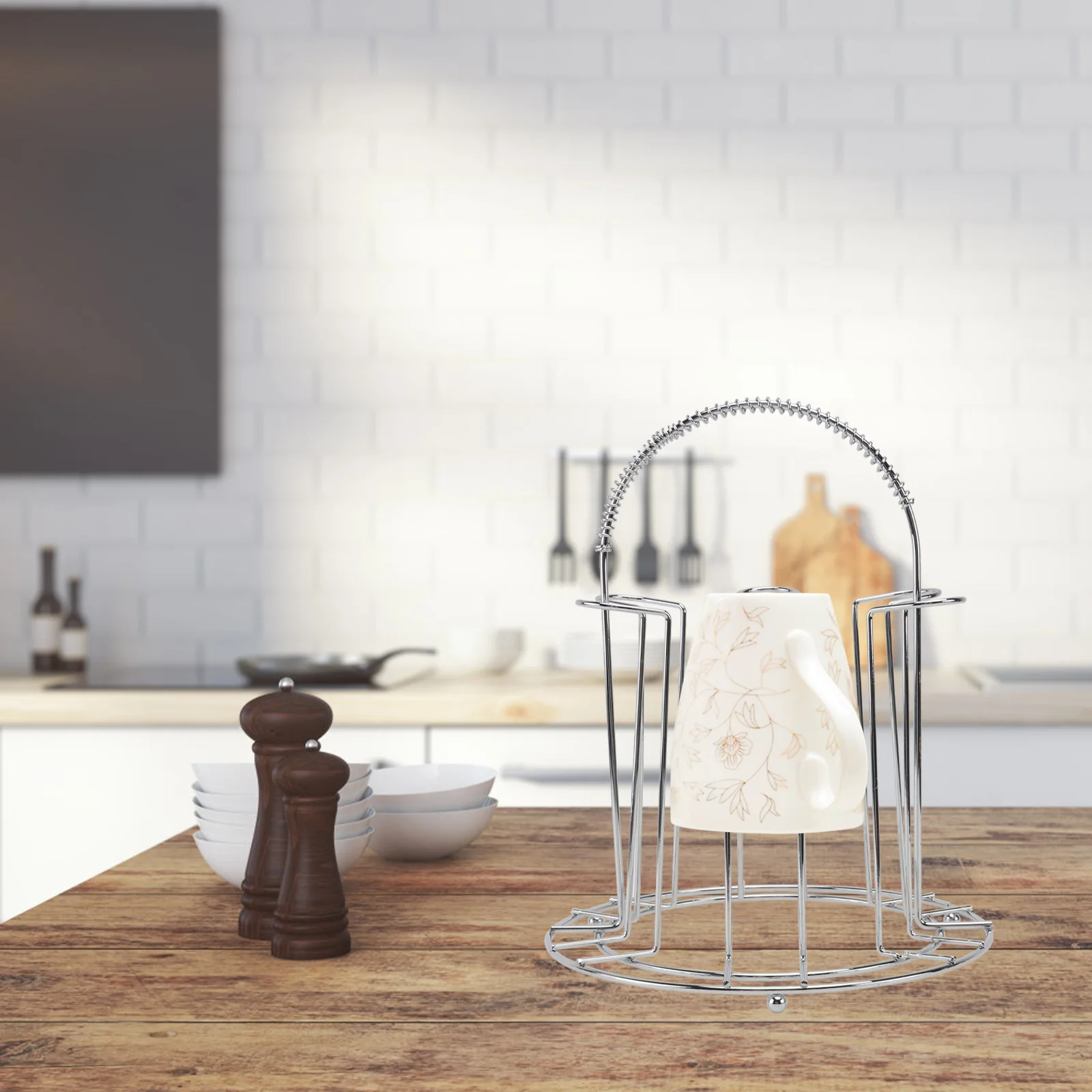 Stainless Steel Glass Cup Rack Holder for Kitchen Supplies Drying Stand Drain 6 Cups Storage Durability Quality
Stainless Steel Glass Cup Rack Holder for Kitchen Supplies Drying Stand Drain 6 Cups Storage Durability Quality