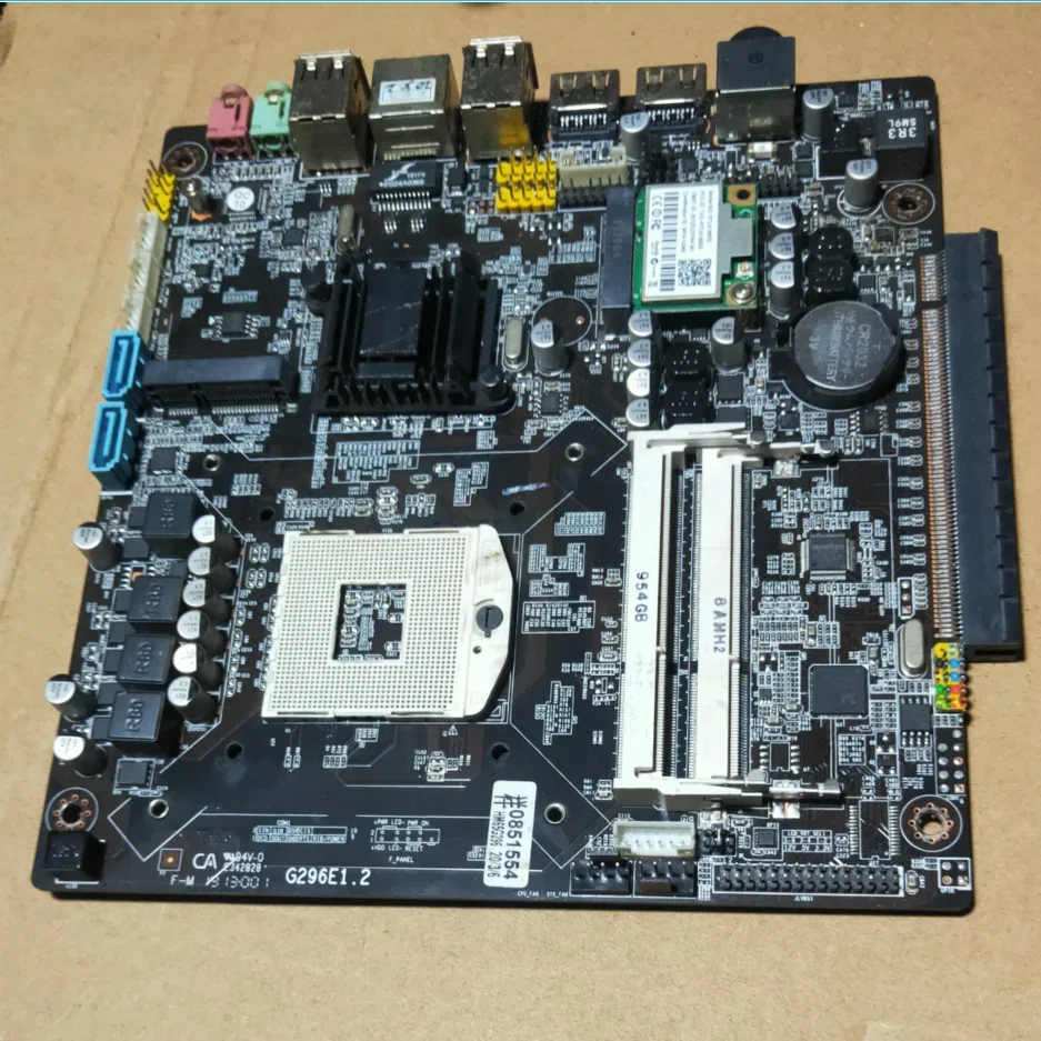For Mini All-in-one Main Board TG-HM65G296 G296E1.2 DDR3 Single Display Board, Dual HDMI Interface
For Mini All-in-one Main Board TG-HM65G296 G296E1.2 DDR3 Single Display Board, Dual HDMI Interface