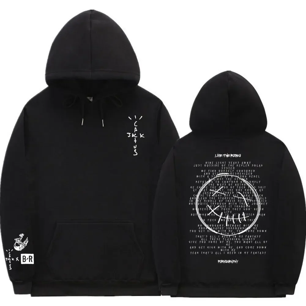 Cactus Jack Double Sided Logo Print Hoodie Male Fleece Hoodies Men Women Oversized Hip Hop Style Sweatshirt Hood Pullover
Cactus Jack Double Sided Logo Print Hoodie Male Fleece Hoodies Men Women Oversized Hip Hop Style Sweatshirt Hood Pullover