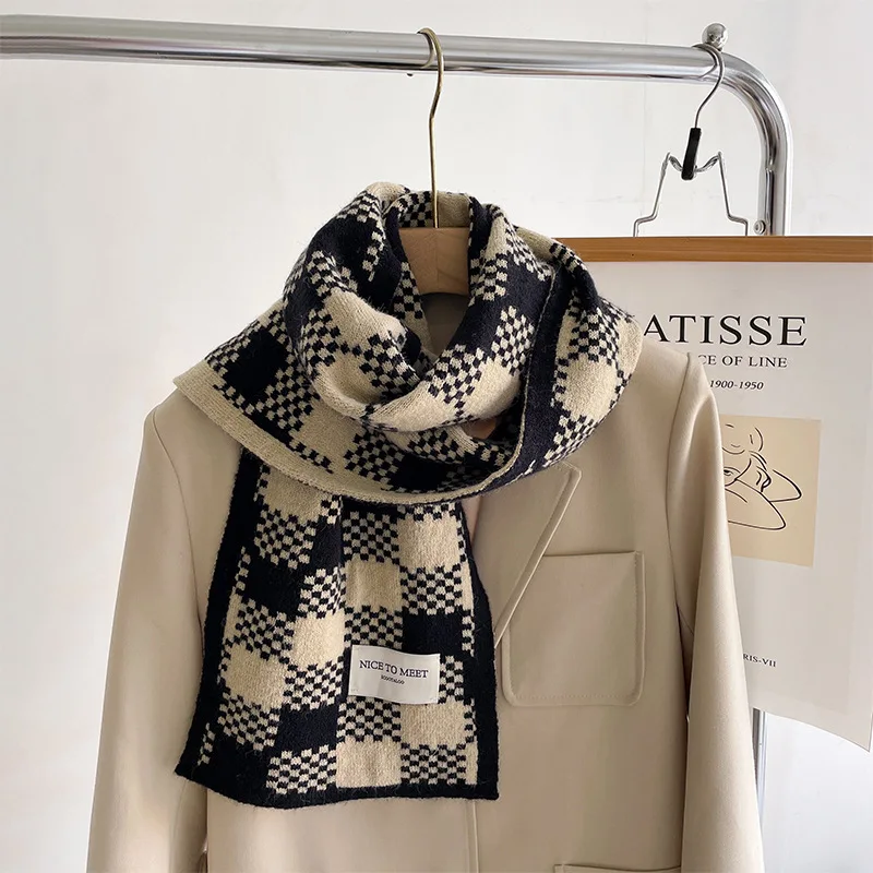 Thick Warm Blanket Shawl Scarf Winter Women Wraps Office Lady Pashmina Bufandas Foulard Fashion Plaid Scarves 2023 New
Thick Warm Blanket Shawl Scarf Winter Women Wraps Office Lady Pashmina Bufandas Foulard Fashion Plaid Scarves 2023 New