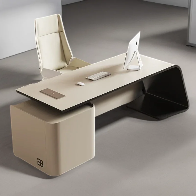 Storage Luxury Executive Desk L Shape Manager Corner Designer Office Desks Strong Computer Mesa Para Computador Home Office
Storage Luxury Executive Desk L Shape Manager Corner Designer Office Desks Strong Computer Mesa Para Computador Home Office