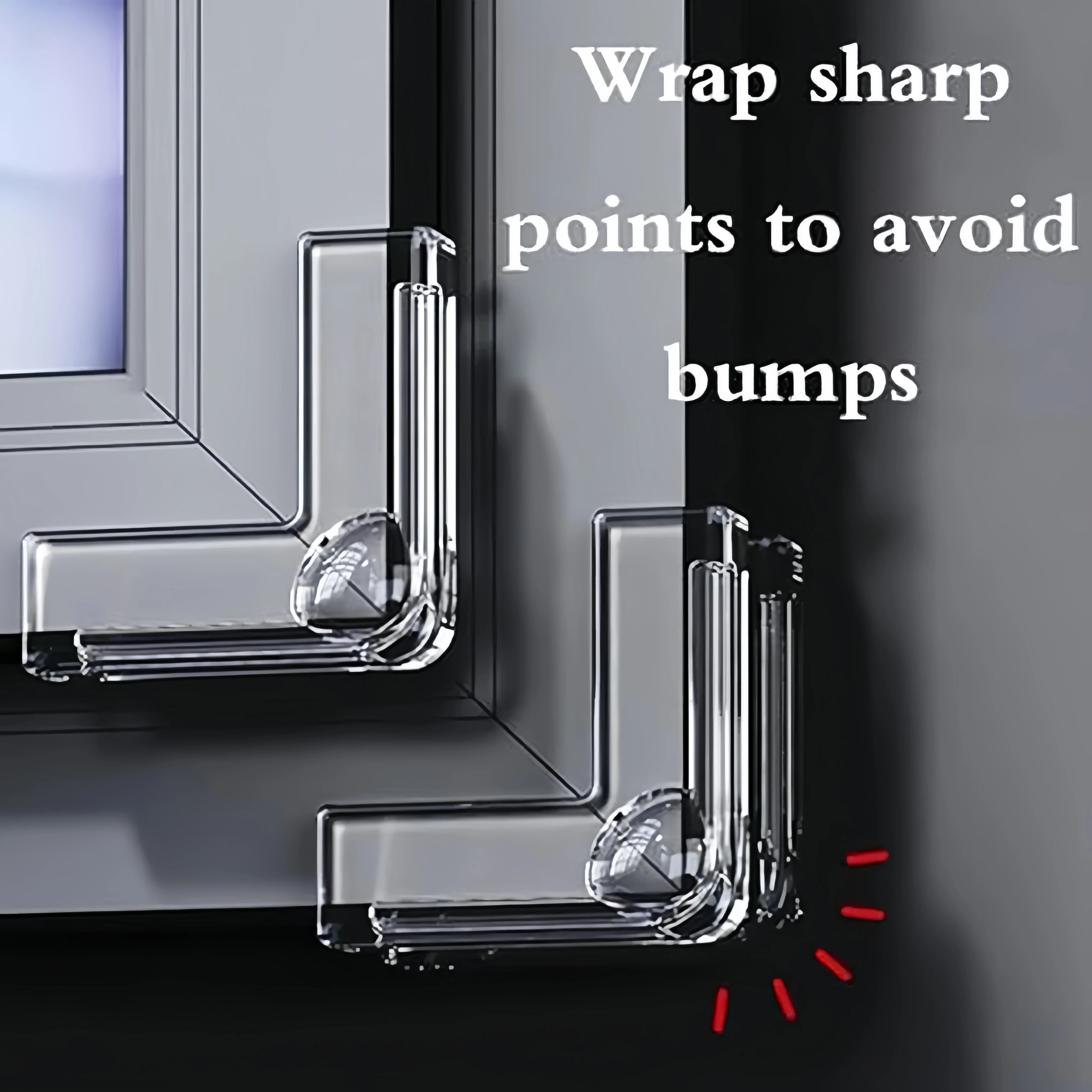 Transparent table corner anti-collision durable furniture window anti-collision protection
Transparent table corner anti-collision durable furniture window anti-collision protection