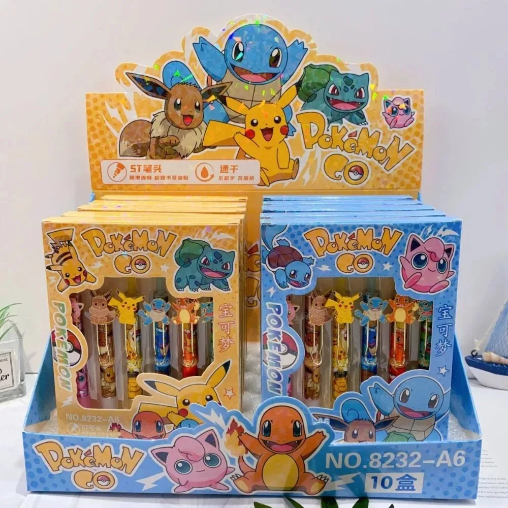 Pokemons Gel Pen 0.5mm Smooth Writing Quick Dry Retractable Ballpoint Pen Cute Cartoon Stationery Student Office Gift for Kids
Pokemons Gel Pen 0.5mm Smooth Writing Quick Dry Retractable Ballpoint Pen Cute Cartoon Stationery Student Office Gift for Kids