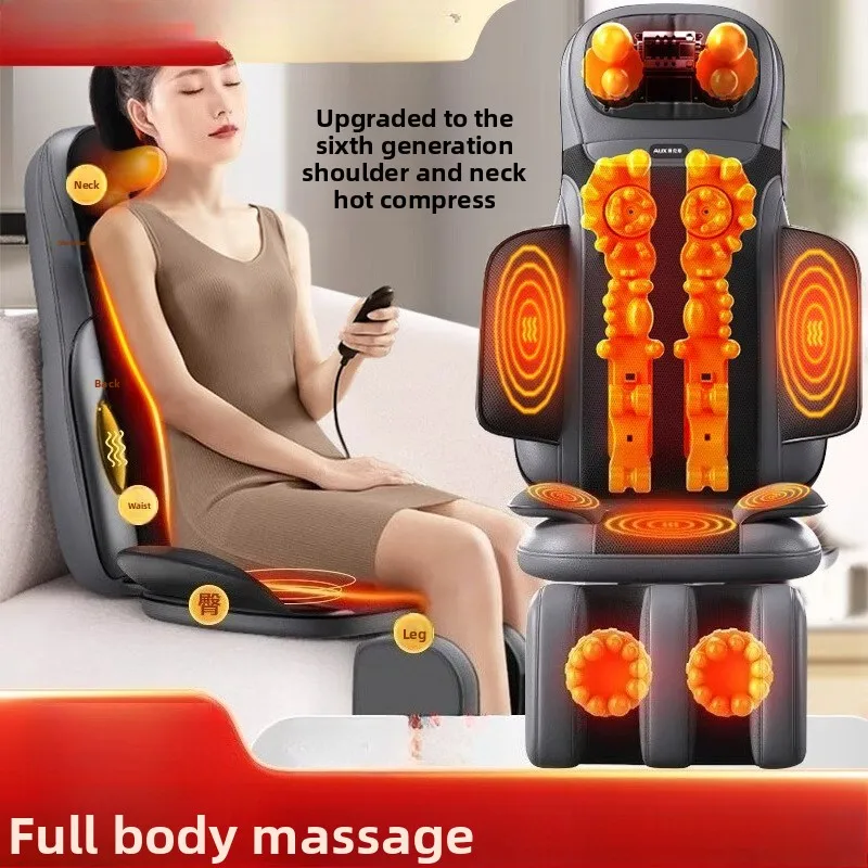 Массажер для плеч, шейного позвонка, талии, спины, всего тела, автоматическая разминающая многофункциональная подушка, домашний массажер для кресла
Массажер для плеч, шейного позвонка, талии, спины, всего тела, автоматическая разминающая многофункциональная подушка, домашний массажер для кресла