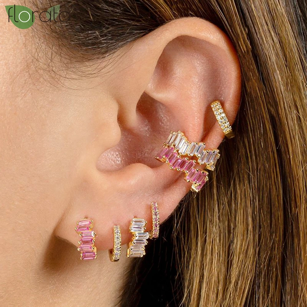 IPC C-Shaped Clips Gold Color Cubic Zirconia Crystal Earrings No Piercing Required Women's Jewelry Fairy-Style Clip Earrings
IPC C-Shaped Clips Gold Color Cubic Zirconia Crystal Earrings No Piercing Required Women's Jewelry Fairy-Style Clip Earrings