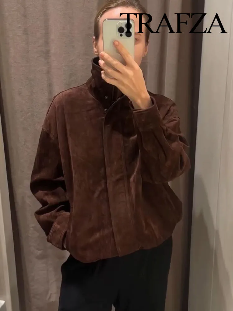 HH Women Autumn Casual Loose Coats Female Fashion High Collar Zipper Side Pocket Design Jackets Solid Street Style Coats
HH Women Autumn Casual Loose Coats Female Fashion High Collar Zipper Side Pocket Design Jackets Solid Street Style Coats