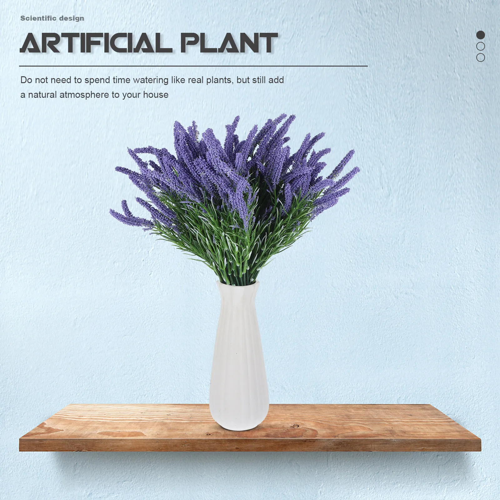 6Pcs Lifelike Simulated Lavender Flowers Plastic Artificial Plants for DIY Vase Arranging Scene Layout Outdoor Indoor Decor
6Pcs Lifelike Simulated Lavender Flowers Plastic Artificial Plants for DIY Vase Arranging Scene Layout Outdoor Indoor Decor