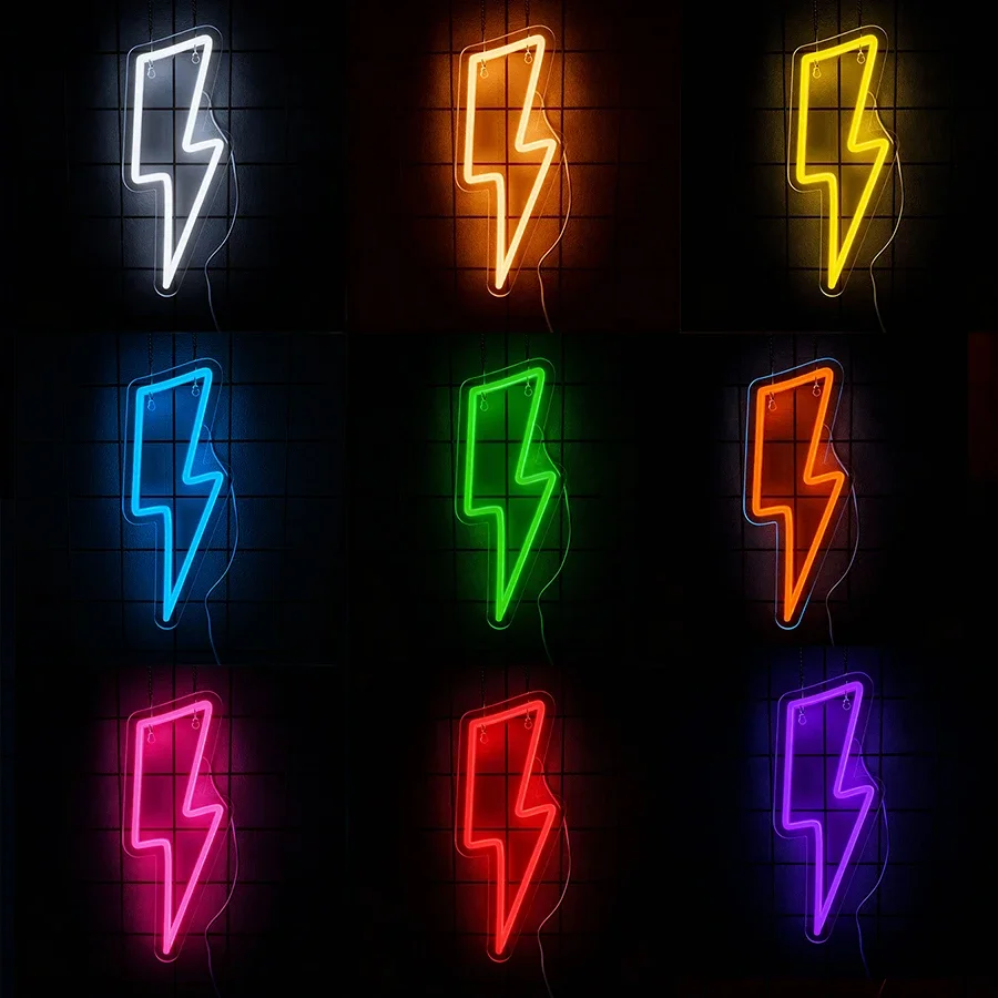 USB Neon Lights For Bedroom,Kids Room,Teens Boys Gifts Lightning Neon Sign,Cool Gaming LED Lights Signs For Room Wall Art Decor
USB Neon Lights For Bedroom,Kids Room,Teens Boys Gifts Lightning Neon Sign,Cool Gaming LED Lights Signs For Room Wall Art Decor