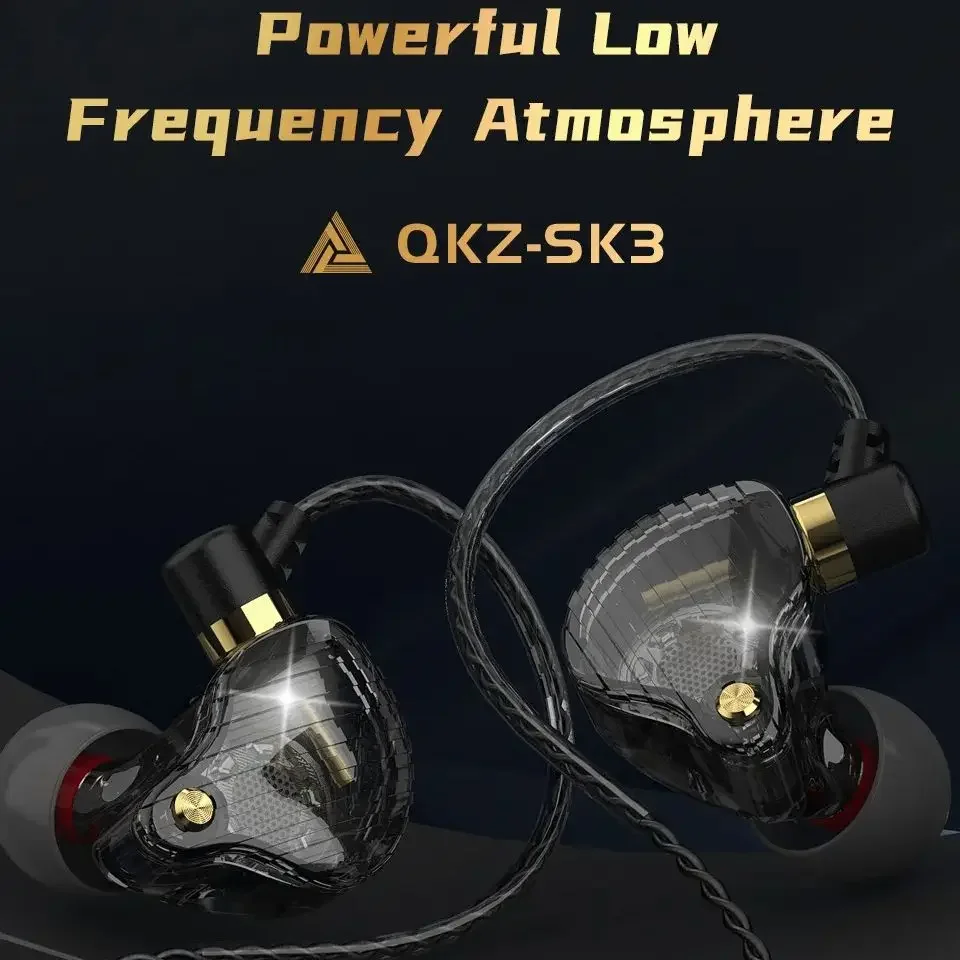 QKZ SK3 In Ear Earphones HIFI Monitoring Earphones Phone Bass Control Earphones Music Band Earphones
QKZ SK3 In Ear Earphones HIFI Monitoring Earphones Phone Bass Control Earphones Music Band Earphones