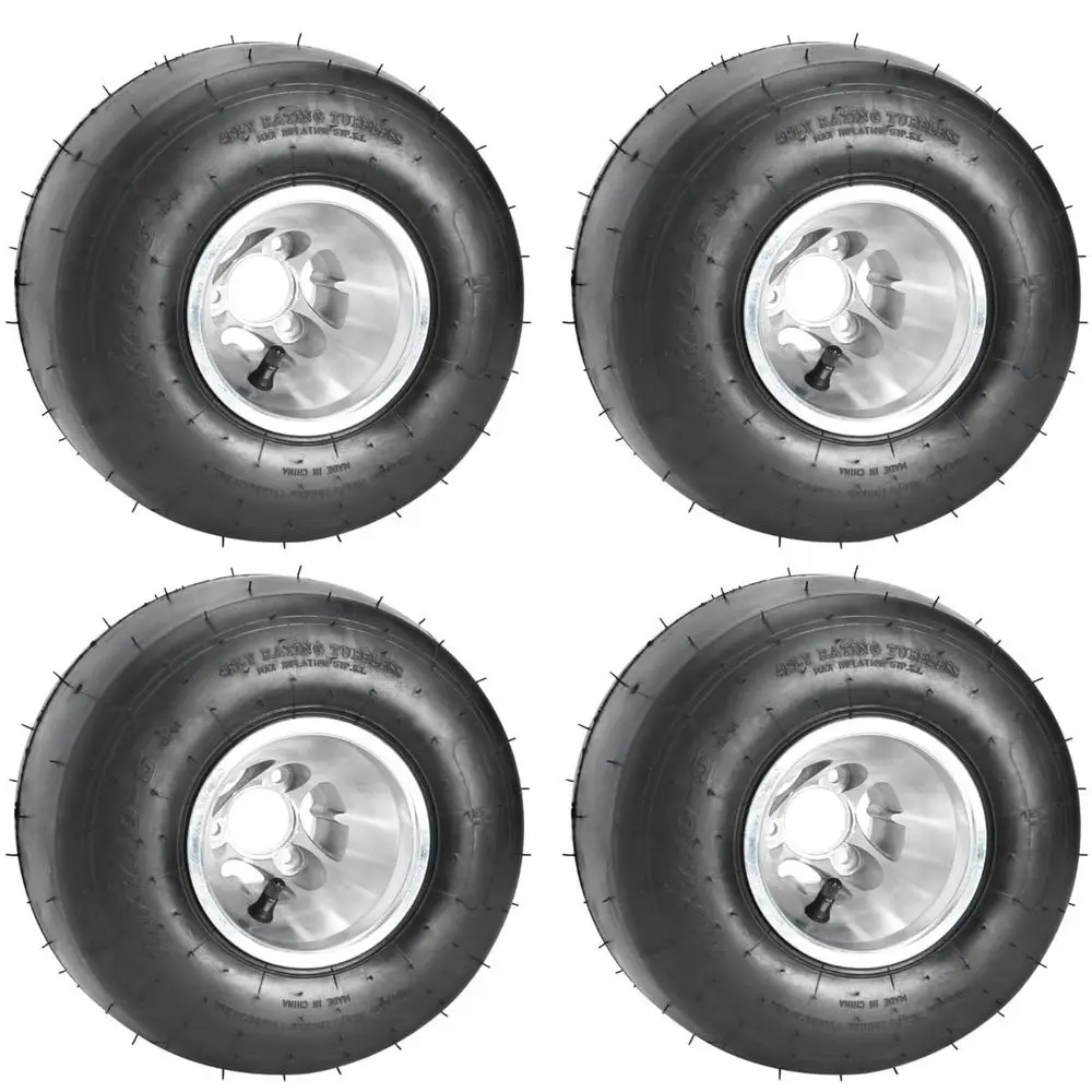 11x7.105 Go Kart Rear Wheel Set Super Slick Tires on Aluminum Rims for Drift Trike and Racing Carts 4
11x7.105 Go Kart Rear Wheel Set Super Slick Tires on Aluminum Rims for Drift Trike and Racing Carts 4