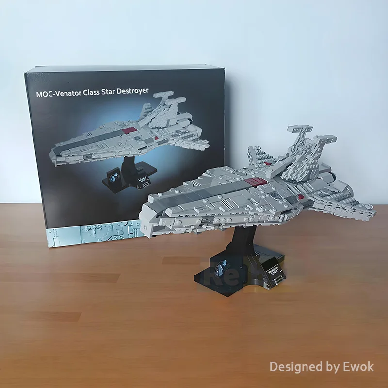 НОВЫЙ 657 шт. MOC Venator Class StarDestroyer миди-масштаб космический корабль строительные блоки комплект творческий эксперт кирпич DIY сборка игрушки подарок
НОВЫЙ 657 шт. MOC Venator Class StarDestroyer миди-масштаб космический корабль строительные блоки комплект творческий эксперт кирпич DIY сборка игрушки подарок