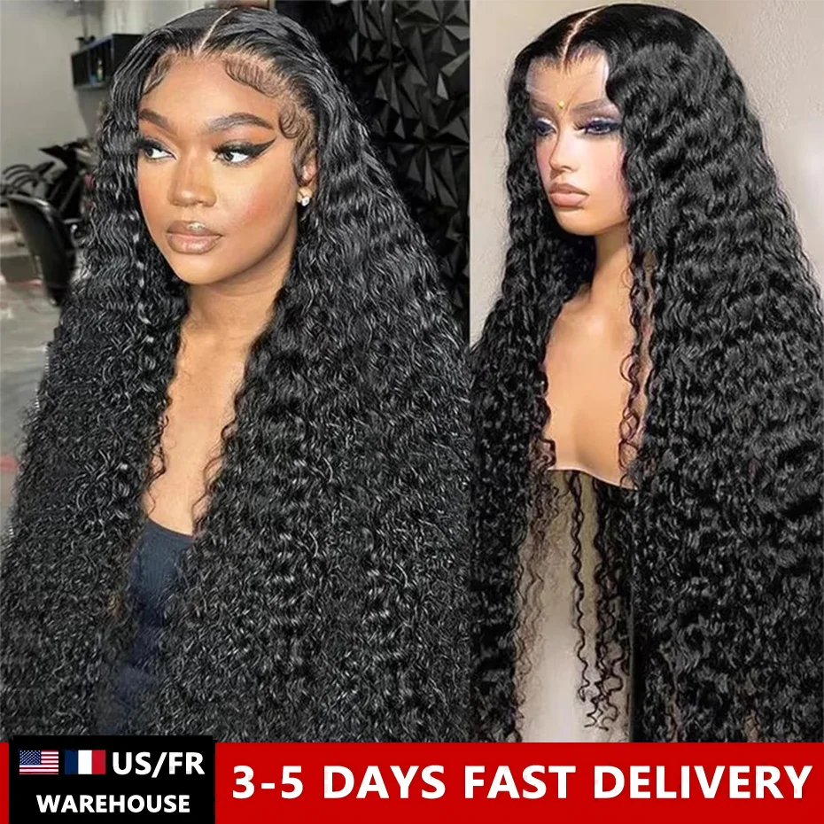 Ready To Wear And Go Human Hair Glueless Wigs Deep Wave Remy 5x5 6x4 Lace Closure Wig Pre Cut Curly 13x4 13x6 HD Lace Front Wig
Ready To Wear And Go Human Hair Glueless Wigs Deep Wave Remy 5x5 6x4 Lace Closure Wig Pre Cut Curly 13x4 13x6 HD Lace Front Wig