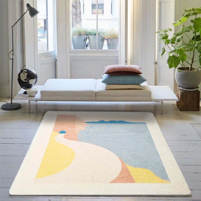 Light Luxury Living Room Decoration Carpet, Simple Abstract, Bedroom, Bedside, Non-slip Carpets, Modern Office, Study,
Light Luxury Living Room Decoration Carpet, Simple Abstract, Bedroom, Bedside, Non-slip Carpets, Modern Office, Study,