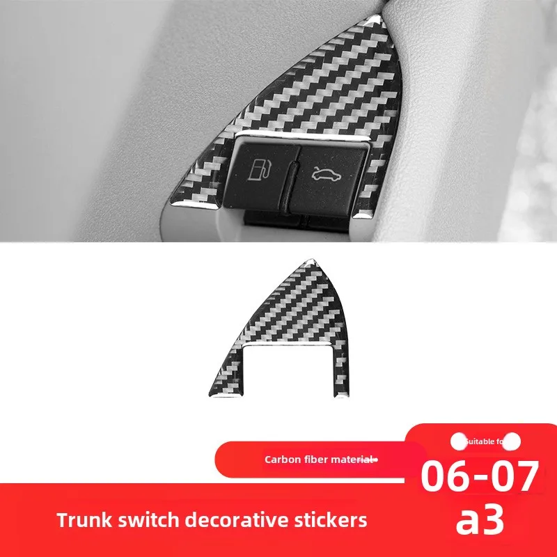 Suitable for Audi06-07StyleA3Carbon Fiber Interior Modified Pieces Trunk Switch Pad Decorative Sticker
Suitable for Audi06-07StyleA3Carbon Fiber Interior Modified Pieces Trunk Switch Pad Decorative Sticker