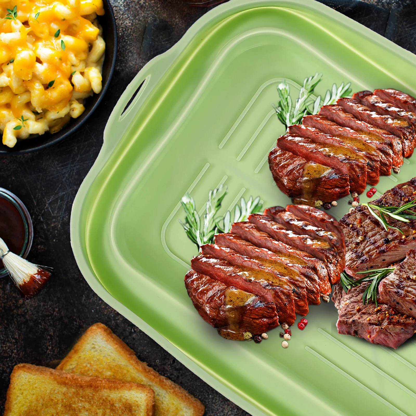 Reusable Silicone Air Fryer Liner Non Stick Baking Liner Foldable with Double Handles for Air Fryer Cleaning Convenience
Reusable Silicone Air Fryer Liner Non Stick Baking Liner Foldable with Double Handles for Air Fryer Cleaning Convenience