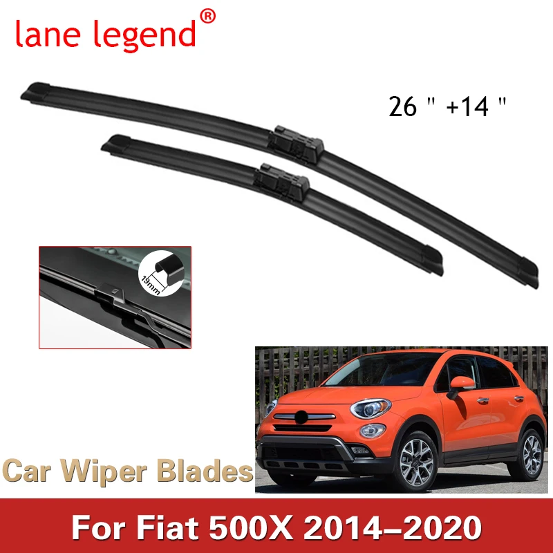 Lane Legend For Fiat 500X 2014 2015 2016 2017 2018 2019 2020 Front Wiper Blades Brushes Cutter Accessories LHD
Lane Legend For Fiat 500X 2014 2015 2016 2017 2018 2019 2020 Front Wiper Blades Brushes Cutter Accessories LHD