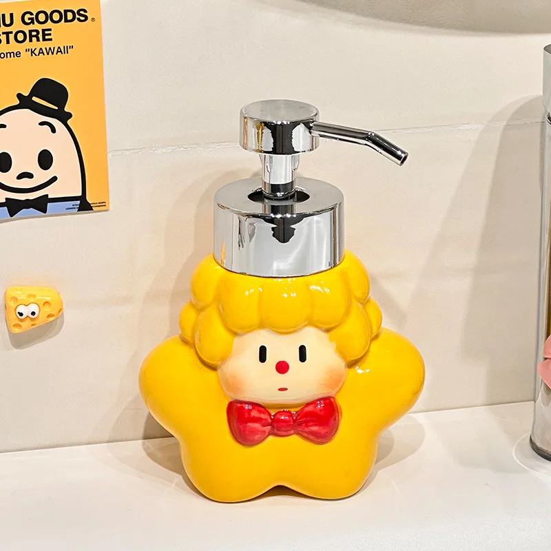 Ceramic hand soap bottle body wash mousse press-type lotion shampoo refillable bottle soap dispenser bathroom accessories
Ceramic hand soap bottle body wash mousse press-type lotion shampoo refillable bottle soap dispenser bathroom accessories