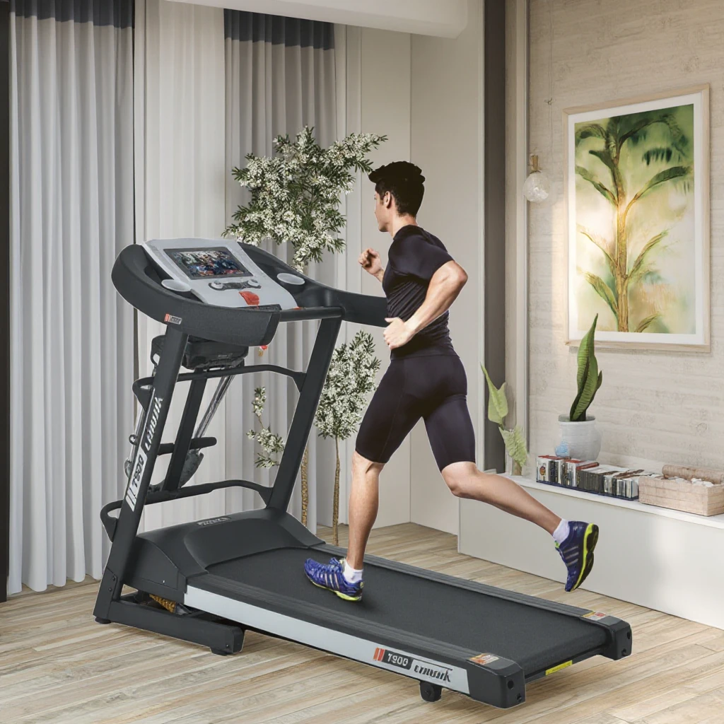 Lijiujia Home Use Multi Function Foldable Running Machine Fitness Equipment Shock Reducing AC Motor Treadmill
Lijiujia Home Use Multi Function Foldable Running Machine Fitness Equipment Shock Reducing AC Motor Treadmill