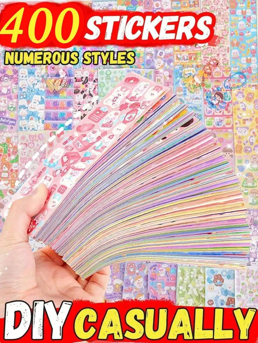 100pcs Assorted Holographic Sticker Set, Scrapbooking Stickers, Korean Style DIY Round Waterproof
100pcs Assorted Holographic Sticker Set, Scrapbooking Stickers, Korean Style DIY Round Waterproof