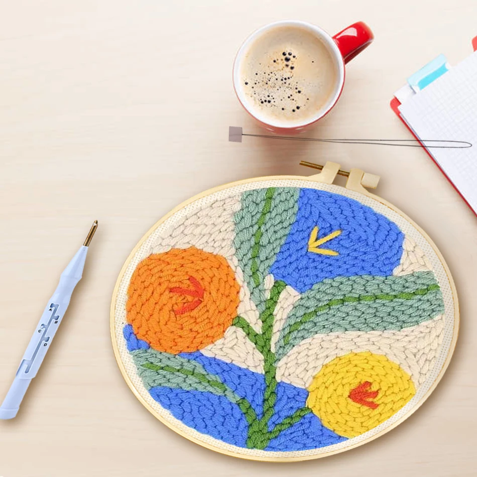 GATYZTORY Flower Punch Needle Create Wall Art Craft Supplies Animal Punch Needle Frame Wall Decor For Adults Beginners
GATYZTORY Flower Punch Needle Create Wall Art Craft Supplies Animal Punch Needle Frame Wall Decor For Adults Beginners