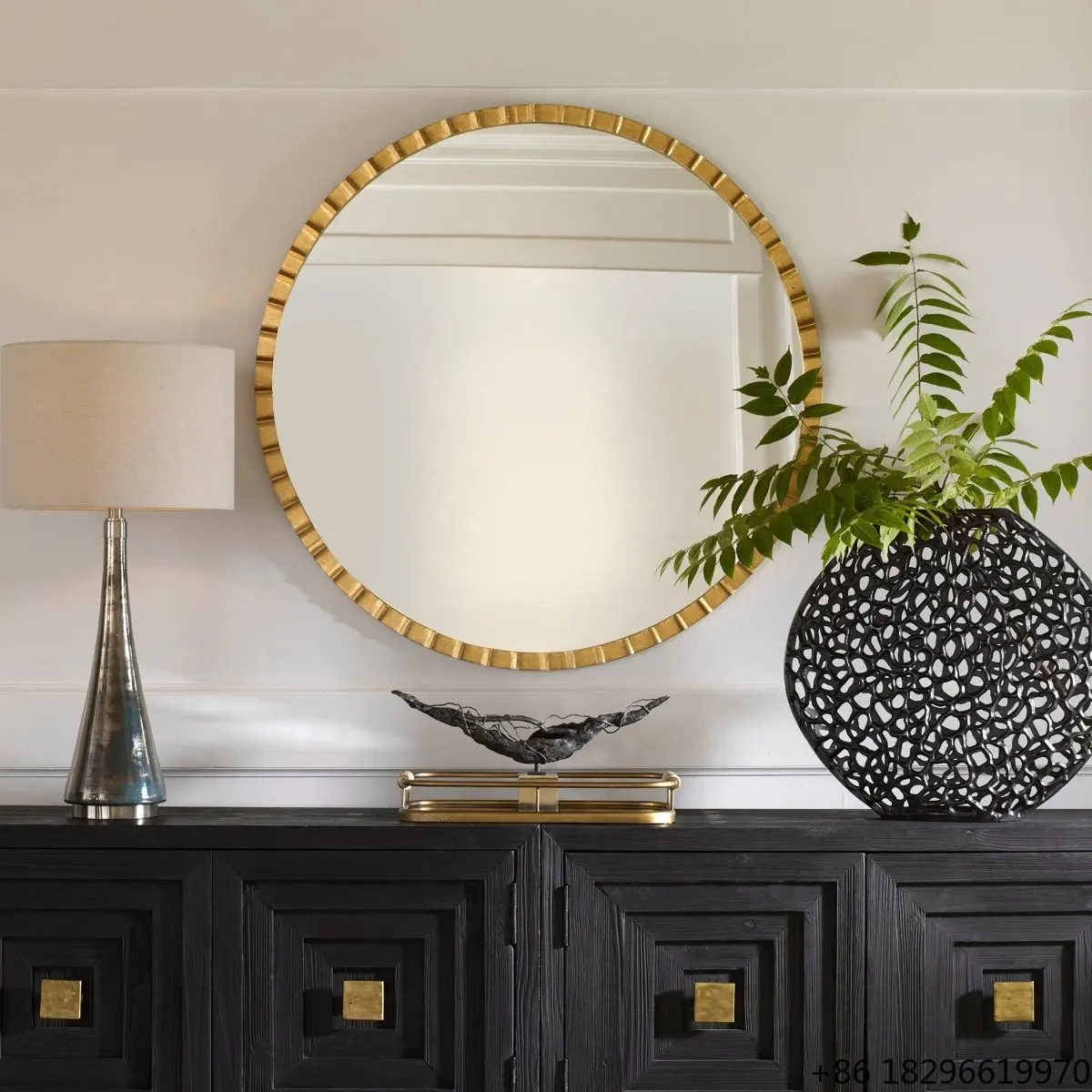 Round Wall Mirror Gold Dimensional Textured Frame Modern Circular Mirror For Bathroom Living Room Home Decor Wall Mounted Mirror
Round Wall Mirror Gold Dimensional Textured Frame Modern Circular Mirror For Bathroom Living Room Home Decor Wall Mounted Mirror