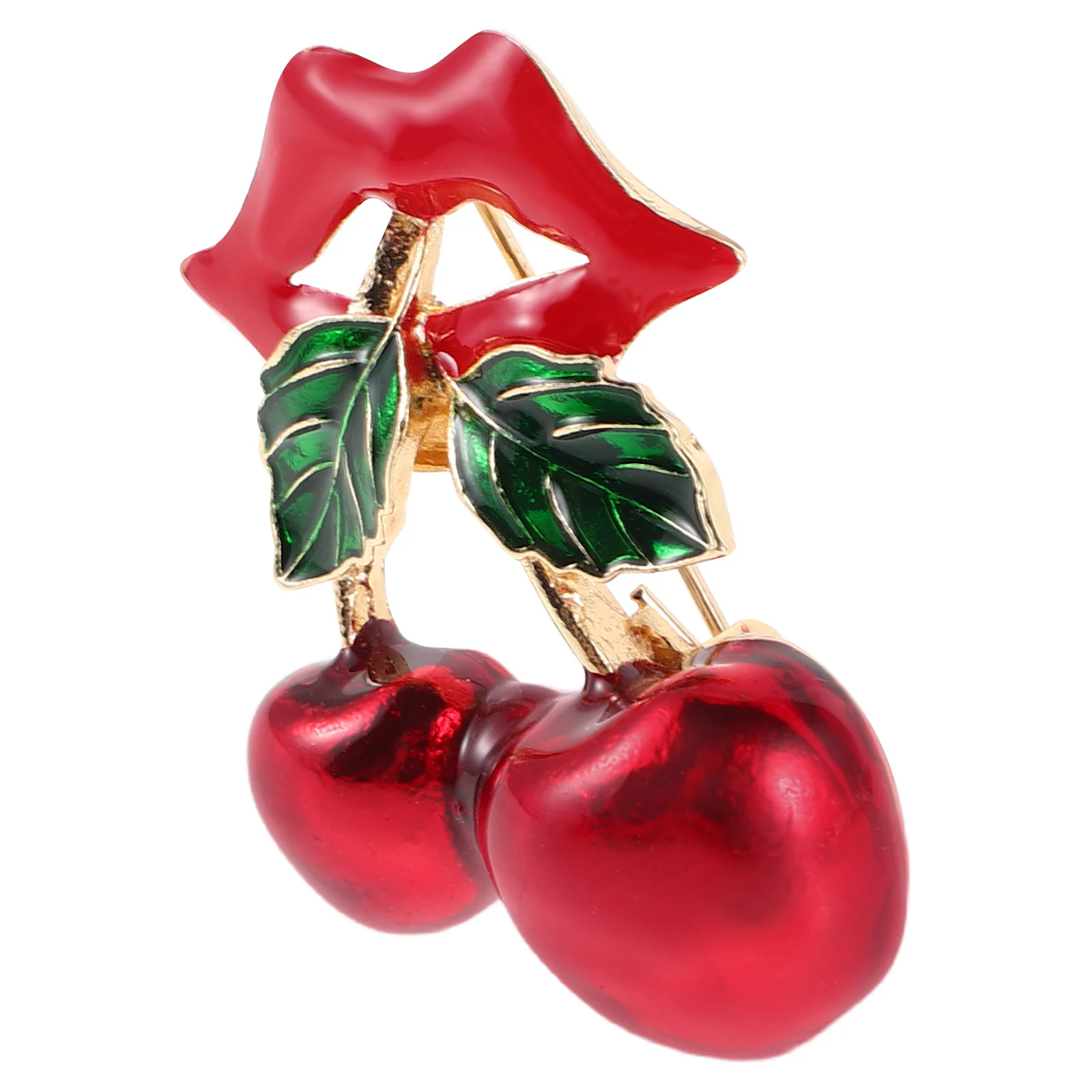 Unique Cherry Brooch Alloy Jewelry Pin for Women Dress Accessories Fashion Lapel Brooch Dress Accessories for Women 
Unique Cherry Brooch Alloy Jewelry Pin for Women Dress Accessories Fashion Lapel Brooch Dress Accessories for Women