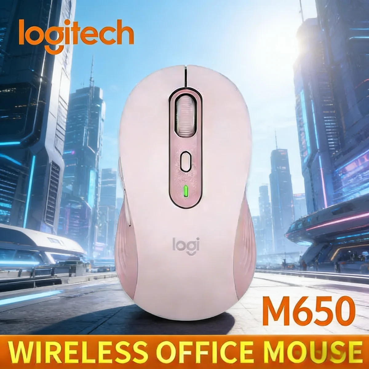 Logitech M650+MK245 Mouse - Full-sized design,1000 DPI tracking, silent operation to reduce interference Ergonomic Grip for Home
Logitech M650+MK245 Mouse - Full-sized design,1000 DPI tracking, silent operation to reduce interference Ergonomic Grip for Home