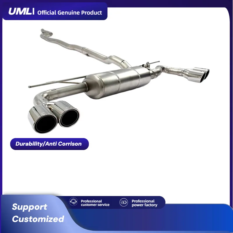 Высококачественная выхлопная система Catback для BMW 5, серии 540i B48 G30 G38, выхлопная труба 
Высококачественная выхлопная система Catback для BMW 5, серии 540i B48 G30 G38, выхлопная труба