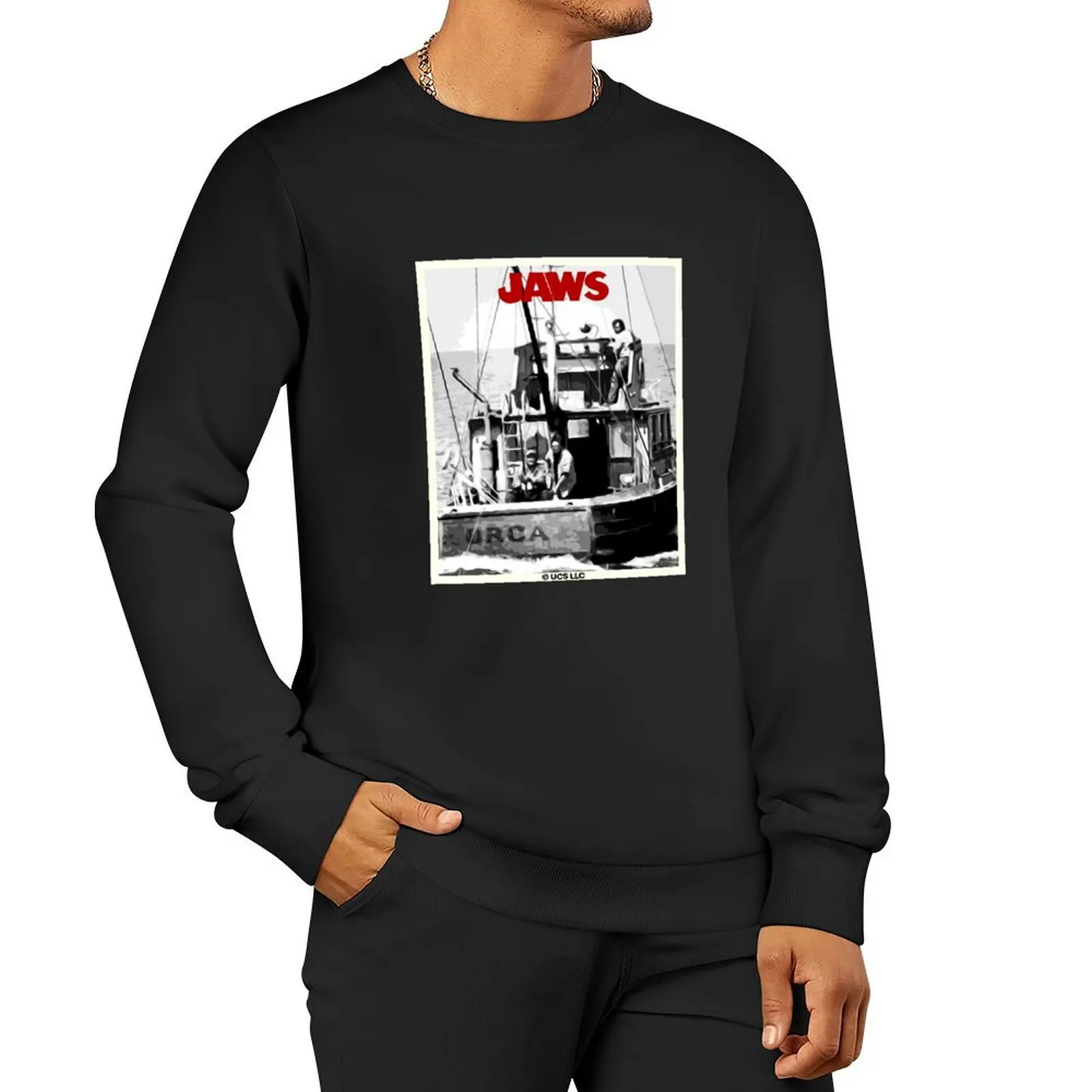 Jaws movie retro. Birthday party gifts. Officially licensed merch. Pullover Hoodie korean clothes autumn jacket men sweatshirts
Jaws movie retro. Birthday party gifts. Officially licensed merch. Pullover Hoodie korean clothes autumn jacket men sweatshirts