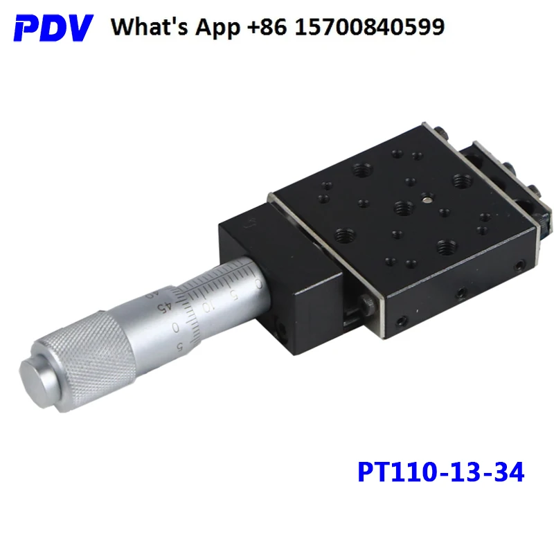 PP110-13-34 Manual translation table, sliding table, displacement table, translation table linear platform
PP110-13-34 Manual translation table, sliding table, displacement table, translation table linear platform