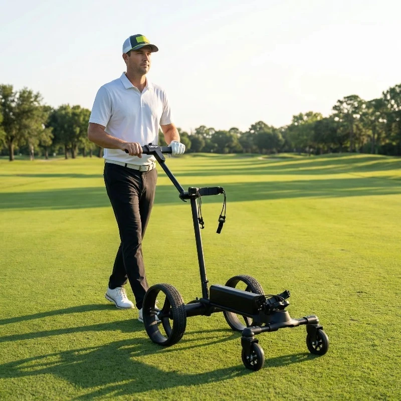 Lightweight Portable Electric Golf Trolley with 36 Hole Lithium Battery & Remote, Quick Release Folding Golf Trolley
Lightweight Portable Electric Golf Trolley with 36 Hole Lithium Battery & Remote, Quick Release Folding Golf Trolley