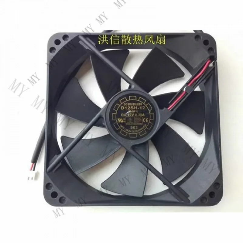 TT для YaLnFAN 12025 D12SH-12 DC 12 В 0,30 А 12 см 2-контактный бесшумный корпус вентилятора питания
TT для YaLnFAN 12025 D12SH-12 DC 12 В 0,30 А 12 см 2-контактный бесшумный корпус вентилятора питания