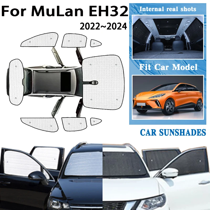 Anti-UV Car Full Window Sunshades For MG4 EV Accessories MG 4 MULAN EH32 2022 2023 2024 Car Windshield Visor Shaby Cover Sticker
Anti-UV Car Full Window Sunshades For MG4 EV Accessories MG 4 MULAN EH32 2022 2023 2024 Car Windshield Visor Shaby Cover Sticker