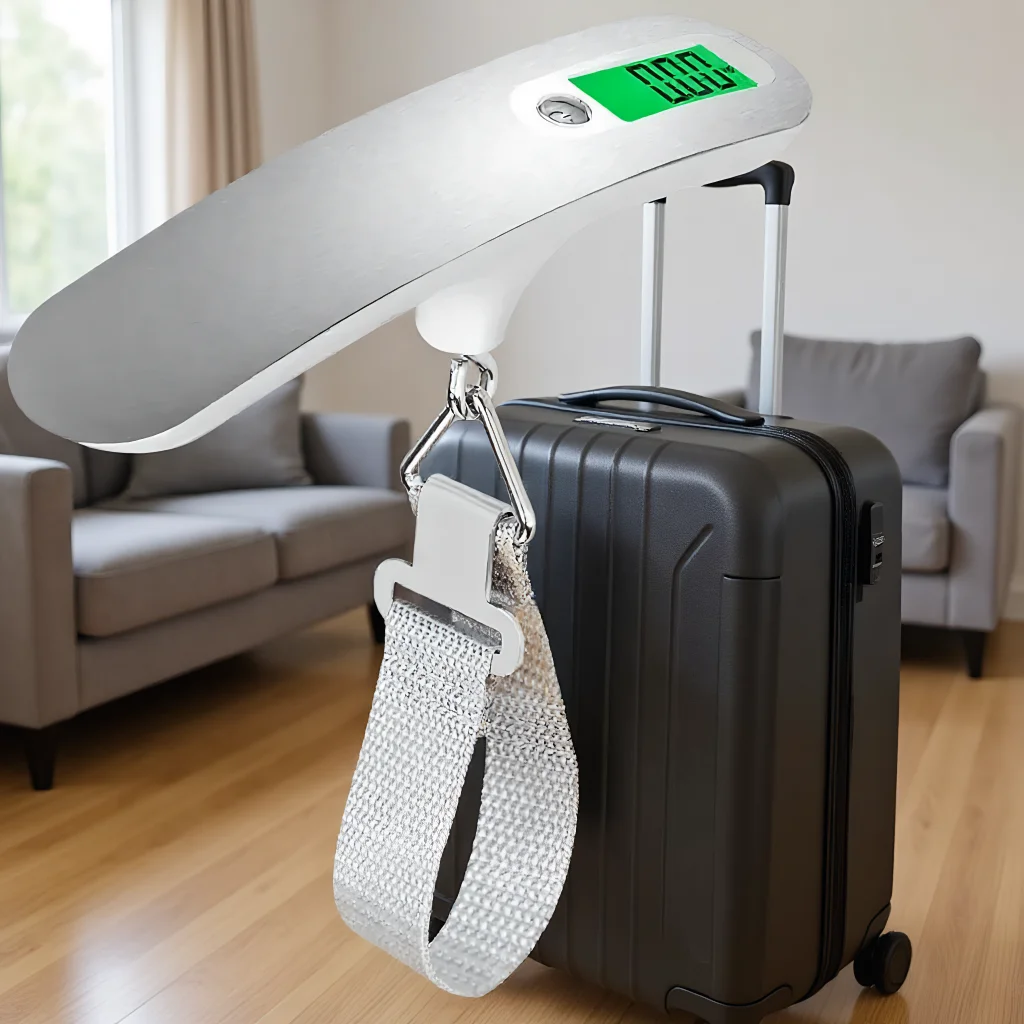 Digital Luggage Scale LCD Display Electronic Pocket Suitcase Travel Scale Luggage Weighing Tool Convenient to Carry
Digital Luggage Scale LCD Display Electronic Pocket Suitcase Travel Scale Luggage Weighing Tool Convenient to Carry
