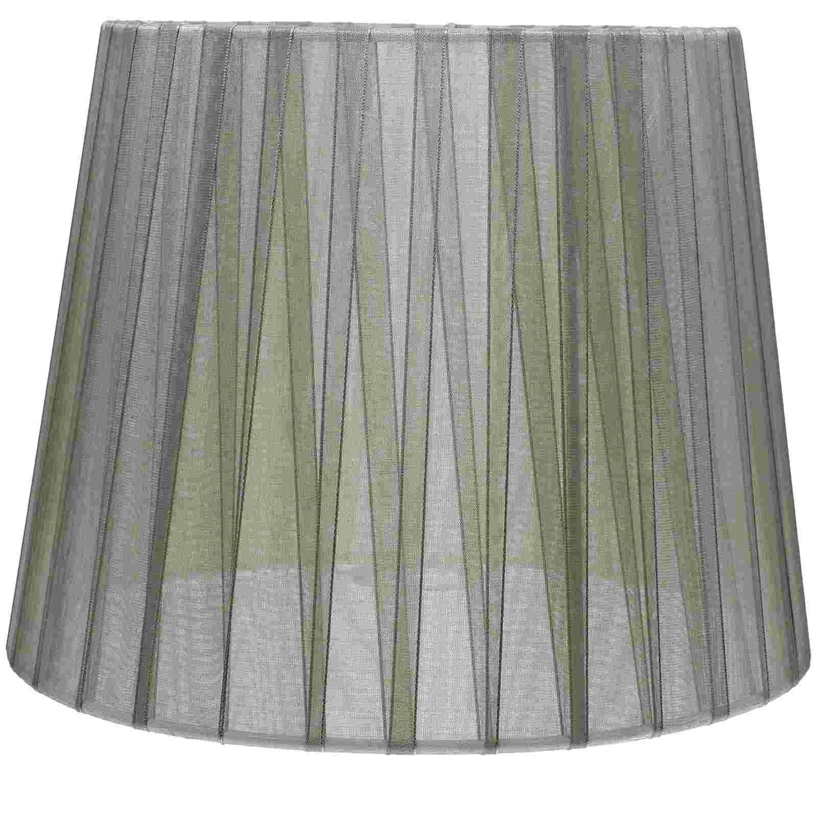 Modern Decor Grey Lampshade Wear resistant Drum Light Cover for Table Floor Lamps Bedroom Home Hotel Replacement Shades
Modern Decor Grey Lampshade Wear resistant Drum Light Cover for Table Floor Lamps Bedroom Home Hotel Replacement Shades