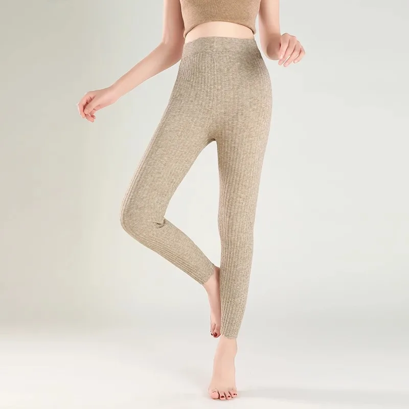 High Waist Seamless Woolen Pants Women's Autumn Winter Fashion Slim Fit Warm Trousers Inner Wear Casual Long Pants
High Waist Seamless Woolen Pants Women's Autumn Winter Fashion Slim Fit Warm Trousers Inner Wear Casual Long Pants