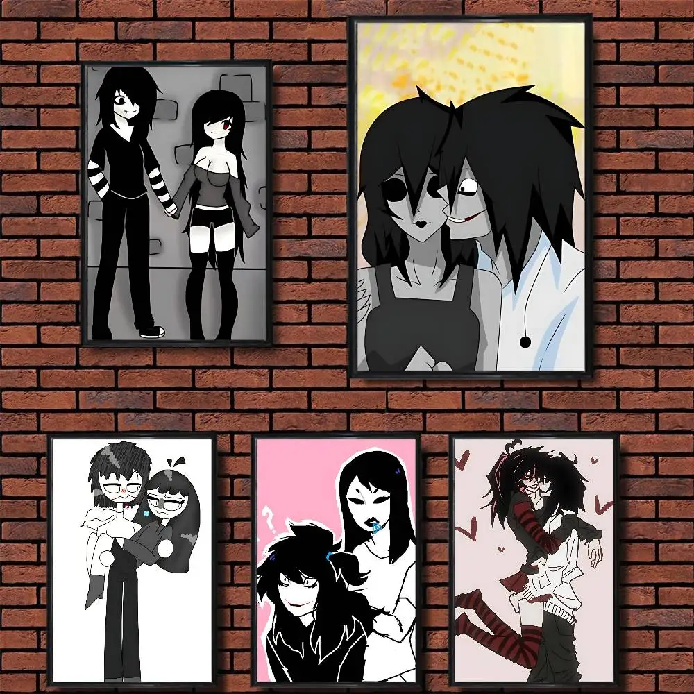 Game Jeff And Jane H-Horror Poster Prints Wall Art Picture Painting Gift Living Room Restaurant Bar Large Dec Sticker
Game Jeff And Jane H-Horror Poster Prints Wall Art Picture Painting Gift Living Room Restaurant Bar Large Dec Sticker