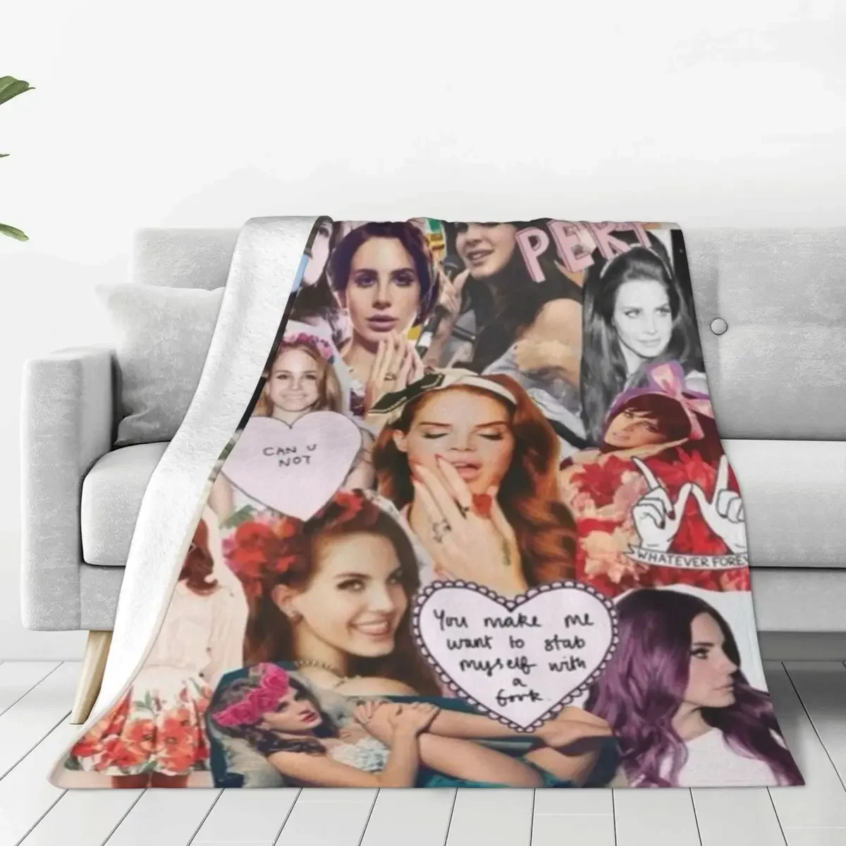 Lana Del Rey Plaid Blanket Coral Fleece Plush Spring Warm Autumn Retro Collage Warm Throw Blanket for Sofa Couch Bedspread
Lana Del Rey Plaid Blanket Coral Fleece Plush Spring Warm Autumn Retro Collage Warm Throw Blanket for Sofa Couch Bedspread