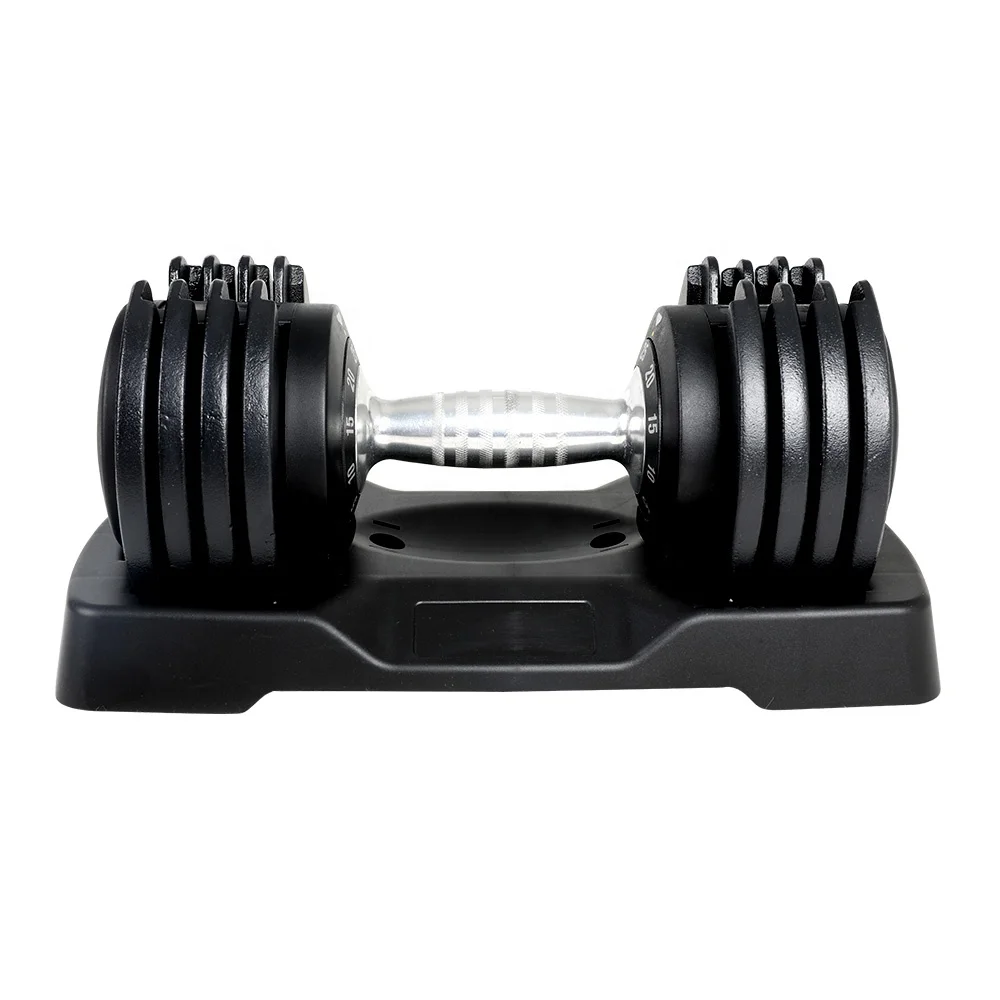 25KG Automatic Adjustable Dumbbell Indoor Gym Core Strength Weight Lifting Equipment
25KG Automatic Adjustable Dumbbell Indoor Gym Core Strength Weight Lifting Equipment