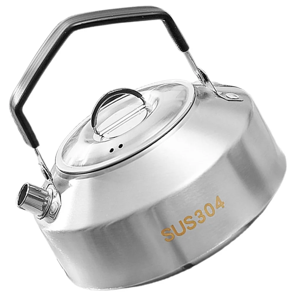 Stainless Steel Kettle 1000ml Black Handle Camping Water Boiling Portable Foldable Tea Kettle Picnic Stovetop Outdoor Supplies
Stainless Steel Kettle 1000ml Black Handle Camping Water Boiling Portable Foldable Tea Kettle Picnic Stovetop Outdoor Supplies