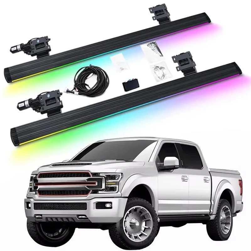 High Quality Automatic Aluminium Alloy Power Running Board Side Steps F-150 F250 F350 F550 2008-2025
High Quality Automatic Aluminium Alloy Power Running Board Side Steps F-150 F250 F350 F550 2008-2025