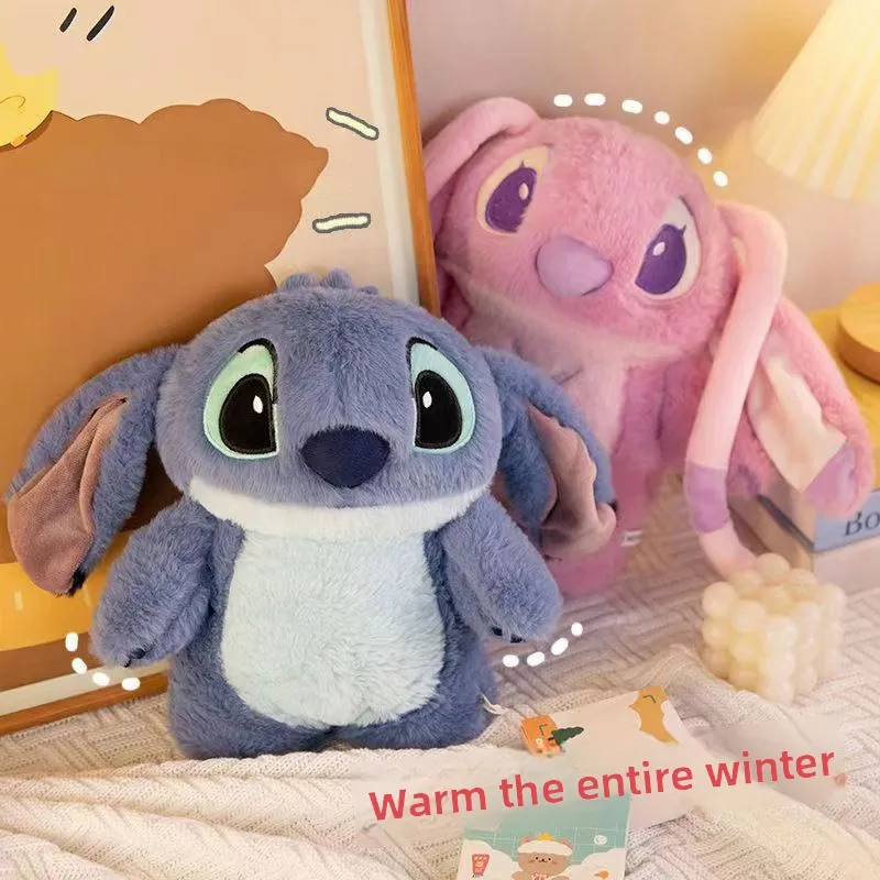 Disney Lilo & Stitch Strawberry Bear Winter Hand Warmer Hot Water Bottle Stitch Cute Plush Toy Christmas Warm Gift Girls
Disney Lilo & Stitch Strawberry Bear Winter Hand Warmer Hot Water Bottle Stitch Cute Plush Toy Christmas Warm Gift Girls