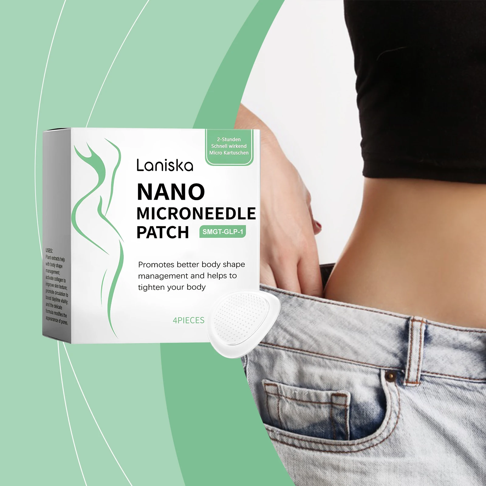 Body Firming Patch Lifting Contour Minimize Pores Light Nourishing Daily Body Care Patch
Body Firming Patch Lifting Contour Minimize Pores Light Nourishing Daily Body Care Patch