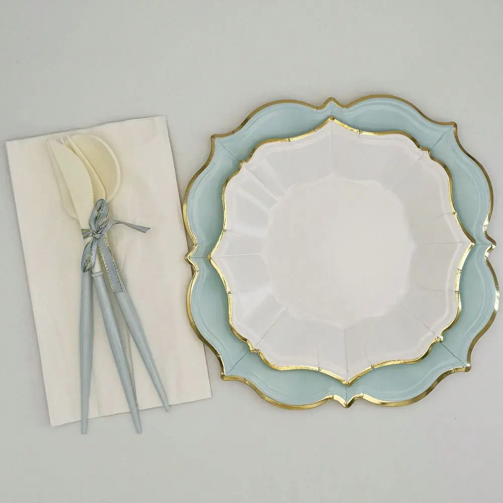 Sky Blue Party Supplies, Blue And White Disposable Paper Plates, Suitable For Birthday Gender Reveal Wedding 1st Birthday Baby
Sky Blue Party Supplies, Blue And White Disposable Paper Plates, Suitable For Birthday Gender Reveal Wedding 1st Birthday Baby